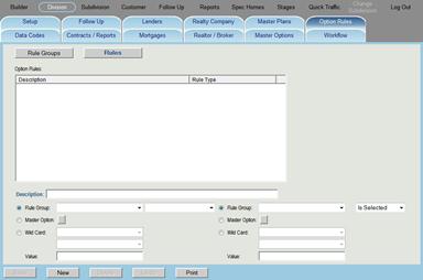 Division - Option Rules