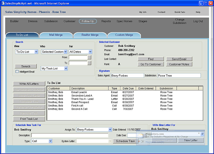 Customer Relationship Management