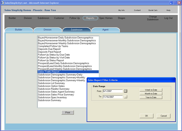 Powerful Reporting Capability 